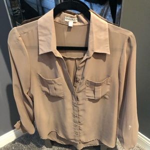 Beige blouse